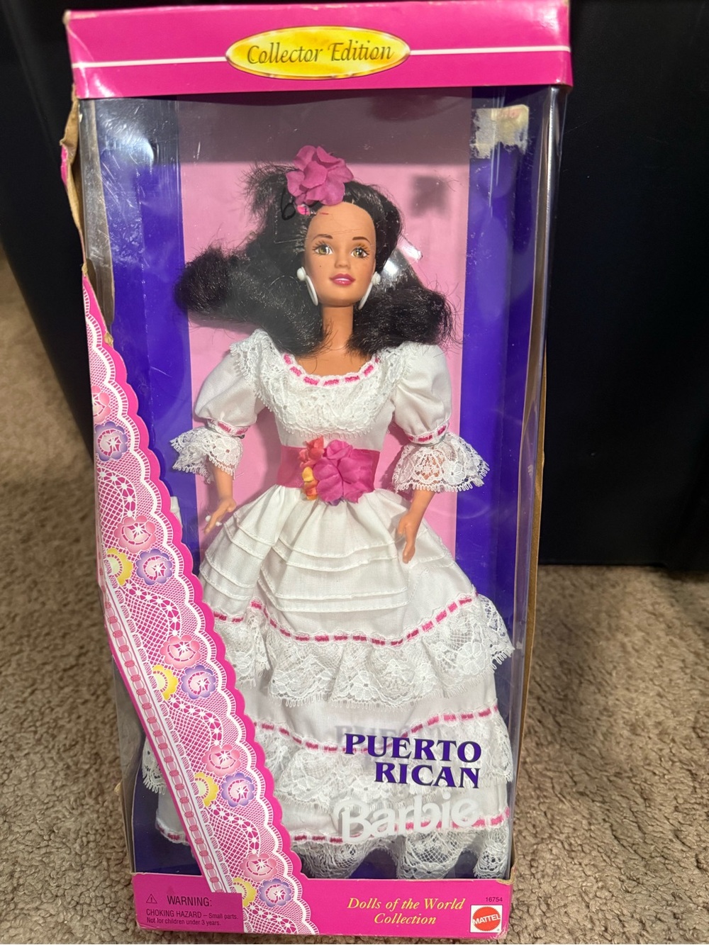 Collector Edition Puerto Rican Barbie Dolls of the World Collection